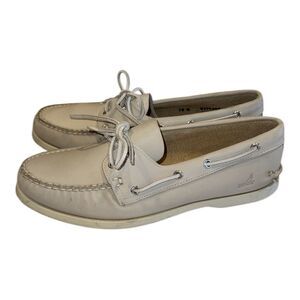 Sperry Authentic Original Boat Shoe Cream Men’s Size 10